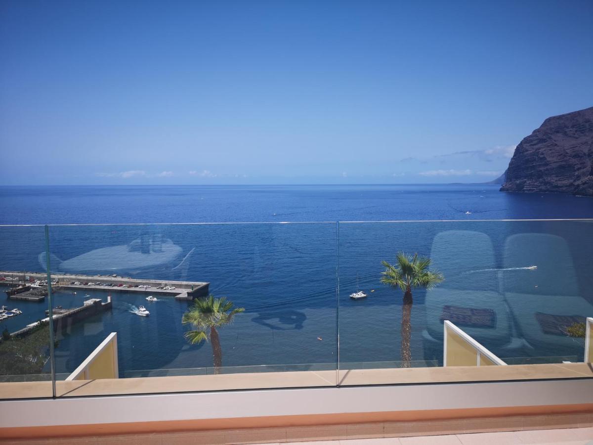 Magical Apt. With Sea View & Cliff Appartement Acantilado de los Gigantes Buitenkant foto