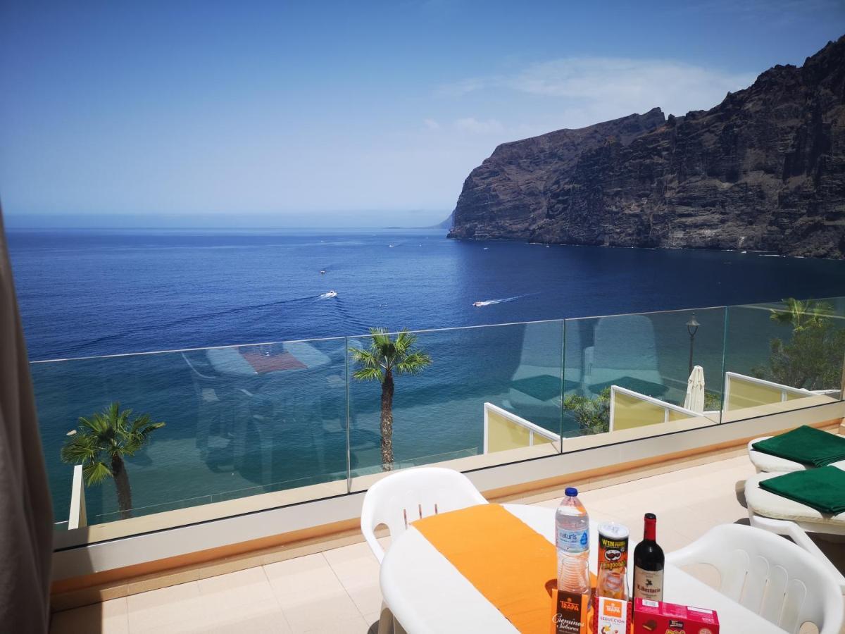 Magical Apt. With Sea View & Cliff Appartement Acantilado de los Gigantes Buitenkant foto